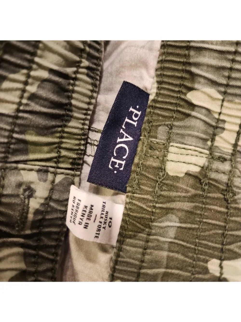 The Children's Place Boys Camouflage Shorts 10 Husky